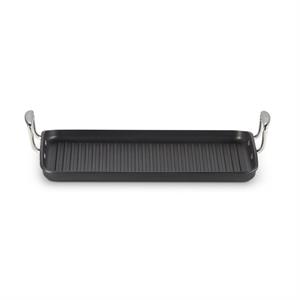 Le Creuset Toughened Non-Stick Ribbed Rectangular Grill 35cm